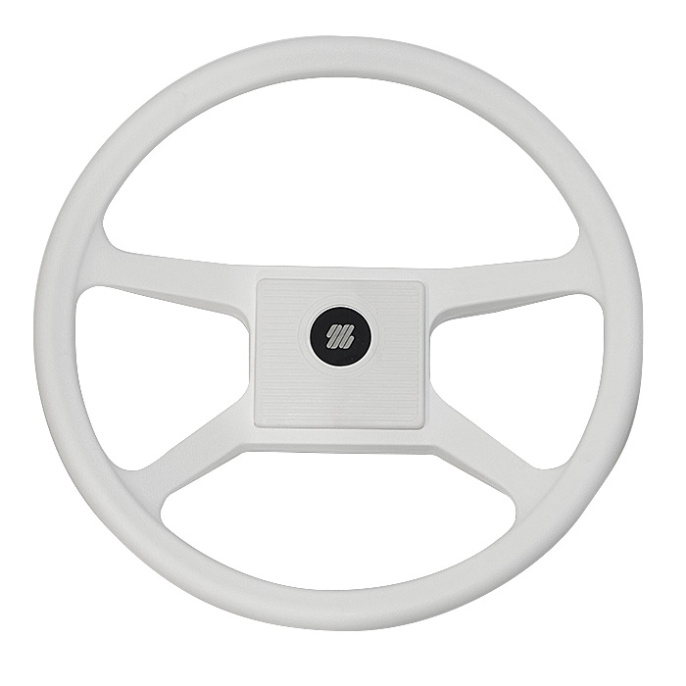 Колесо рулевое Ultraflex 342мм белое ударопрочный термопластик (V.33W)